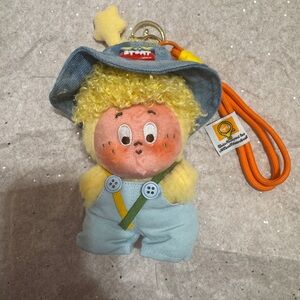 Adorable Twinkle Plush Bag Charm Keychain with Blue Outfit